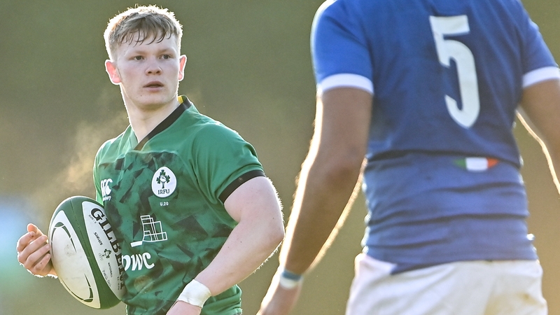 Ireland scrum-half Ethan Coughlan