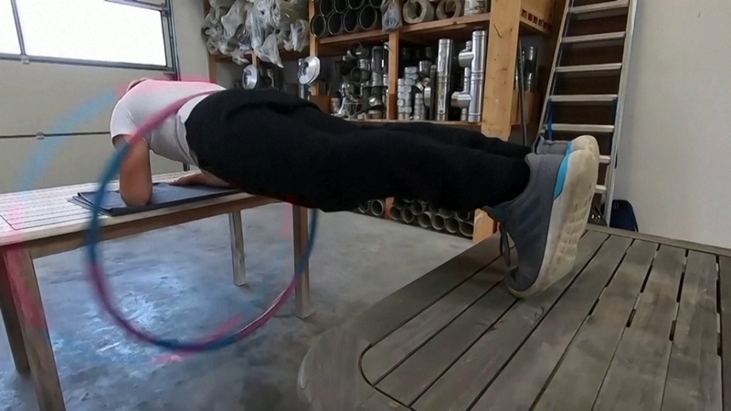 Kai Sandmeyer during his successful World Record attempt