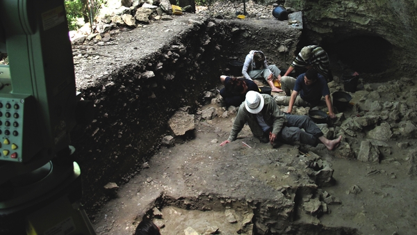 The fossil of an upper molar from a modern human baby was found in France's Rhone Valley