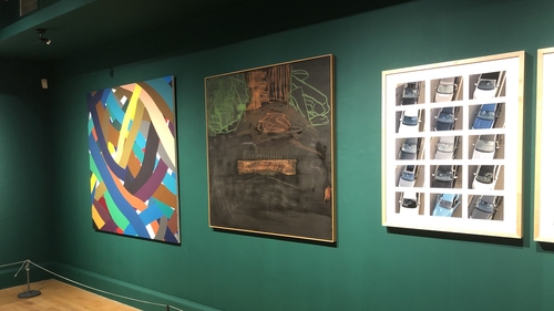Art by several leading contemporary artists is being exhibited