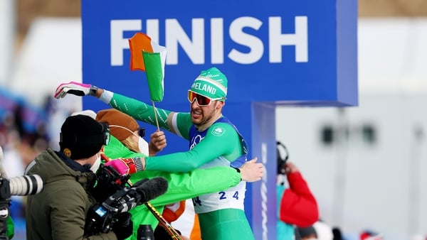 Thomas Maloney Westgaard produced a fine performance in the cross-country skiing 15km classic.