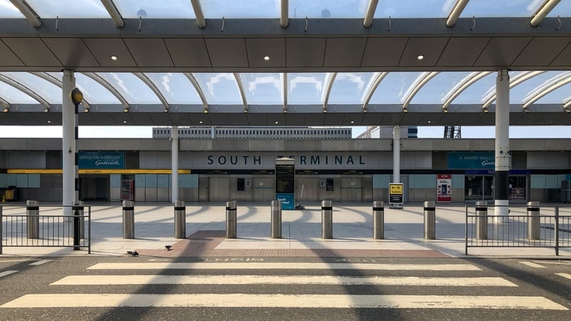 Gatwick's south terminal has been shut for nearly two years due to the coronavirus pandemic