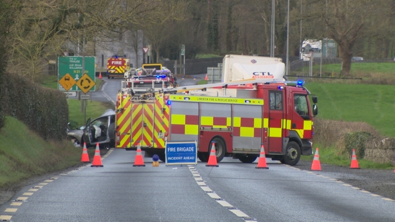 Emergency Services were alerted to the crash shortly before 2am