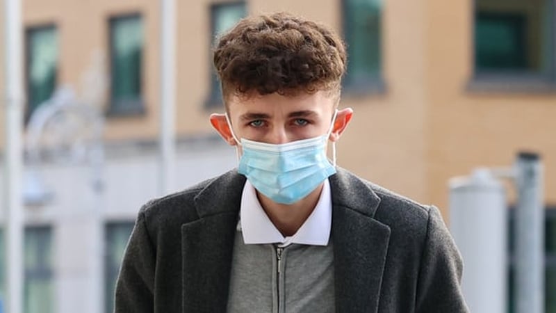 Dean Kerrie arriving at the Criminal Courts of Justice (Photo: RollingNews.ie)