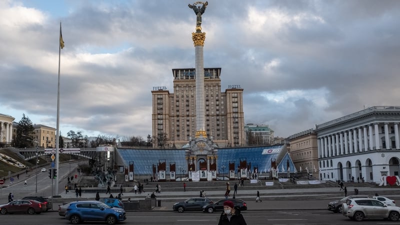 Irish citizens are asked to leave Ukraine, however the embassy will remain open (File pic)