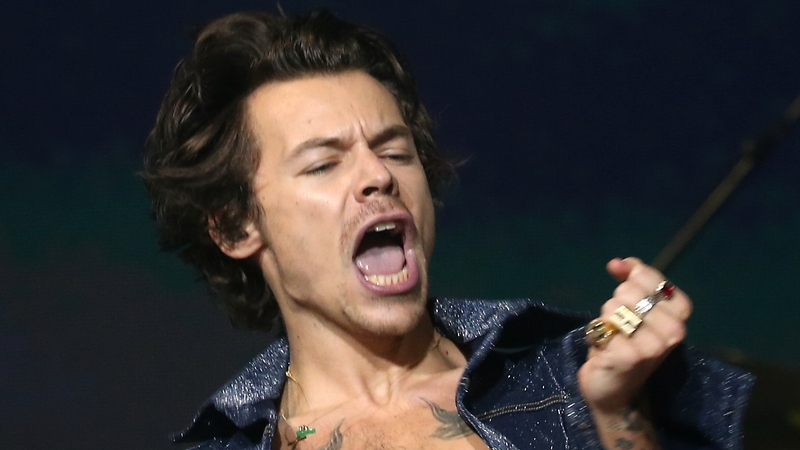 Harry Styles is believed to have been filming a new video Photo: Press Association