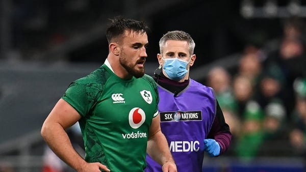 Kelleher suffered a shoulder injury in the 25th minute of the 30-24 defeat
