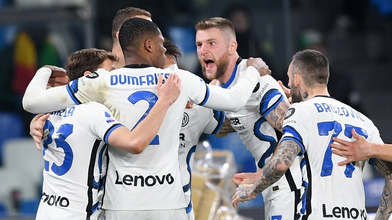 Edin Dzeko of celebrates