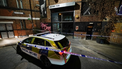 The incident happened at a bar in east London