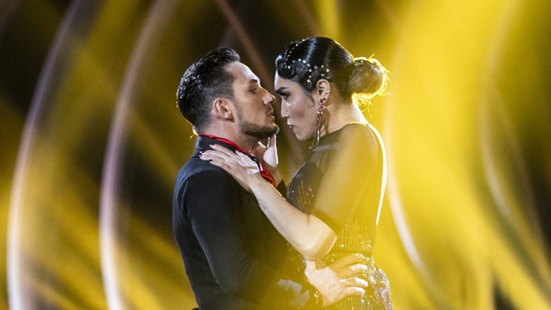 Denys Samson and Erica Cody on Dancing Witt The Stars