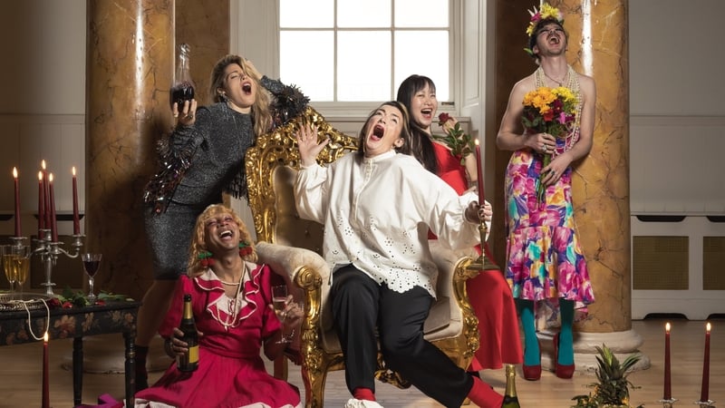 The cast of Privilege: The Musical!