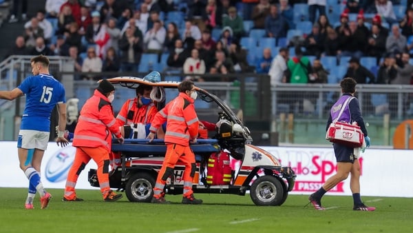 Sebastian Negri has thanked Ellis Genge for coming to his aid in Sunday's Guinness Six Nations defeat by England at the Stadio Olimpico