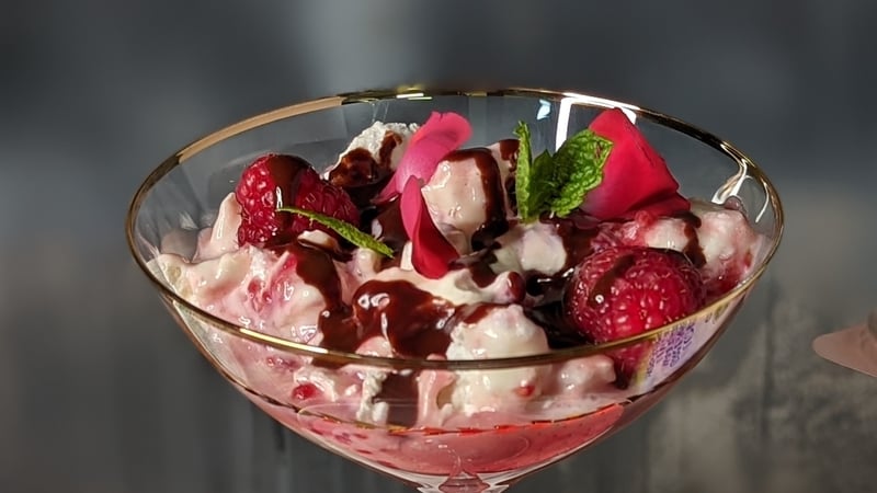 Eunice Power's Valentine's raspberry and chocolate creams