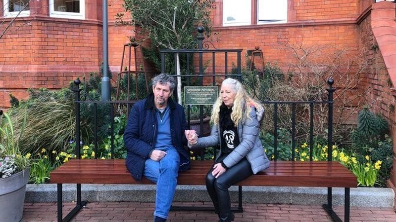 Journalist and activist Charlie Bird spoke at today's event