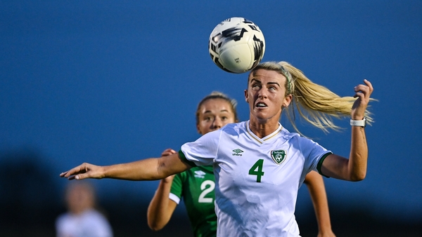 Savannah McCarthy is one of the six players in Vera Pauw's squad who play in Ireland