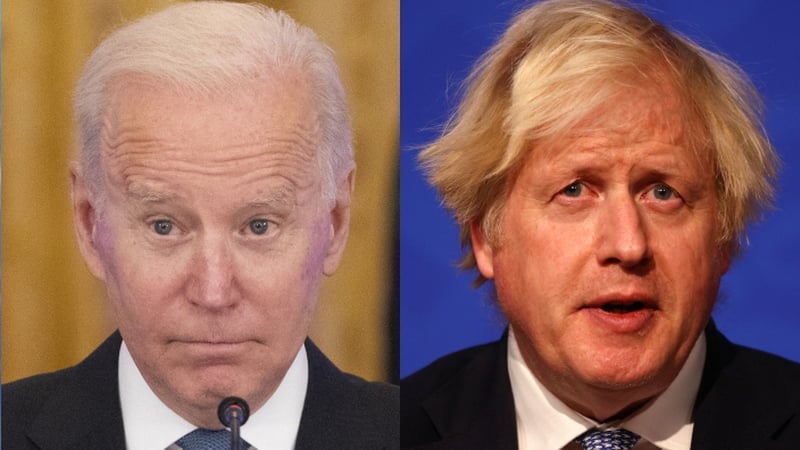 US President Joe Biden and British Prime Minister Boris Johnson spoke this evening