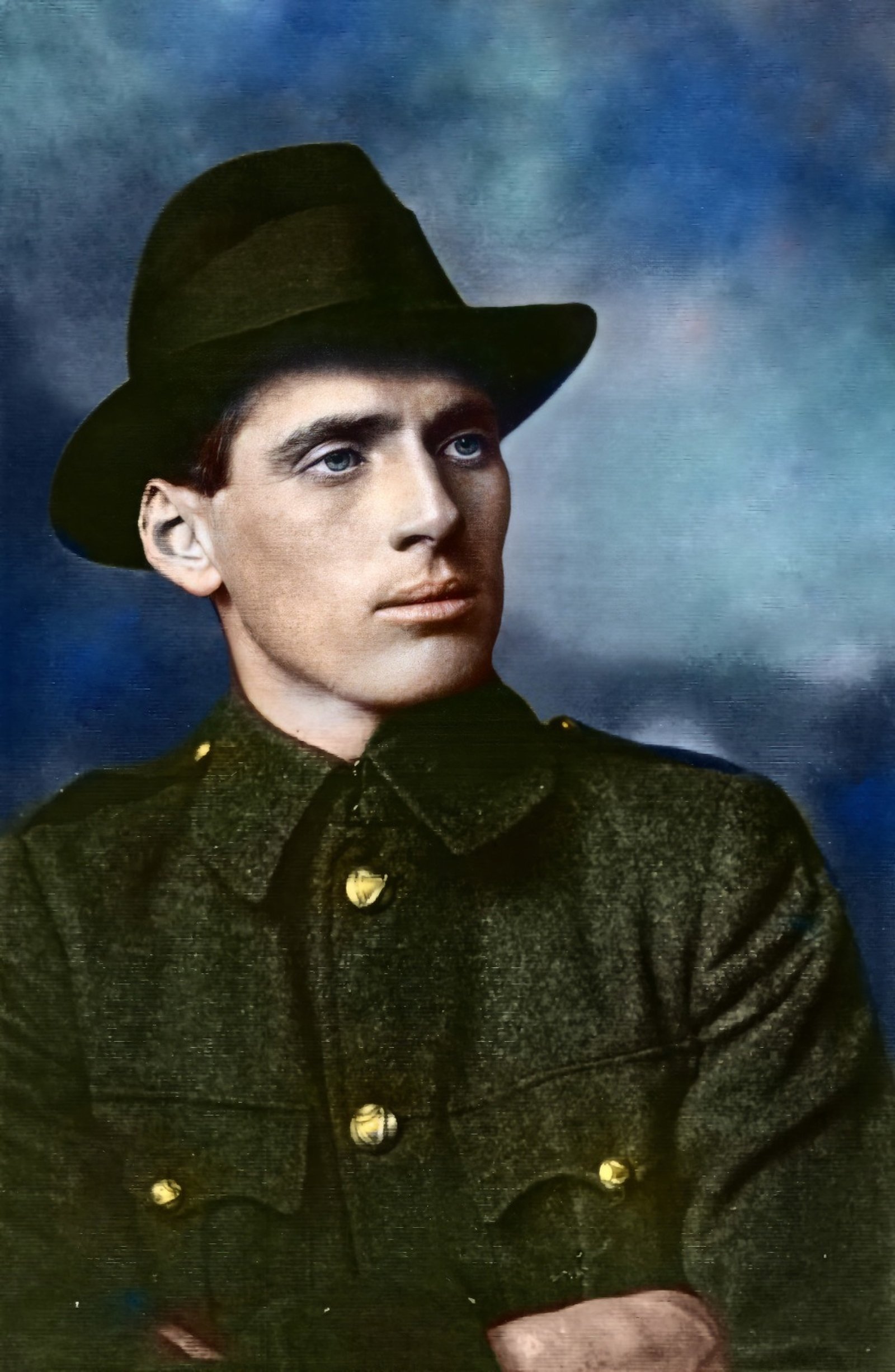 Michael Staines, first commissioner of the Civic Guard, in volunteer uniform a few years earlier. Image: Garda Museum and Archives