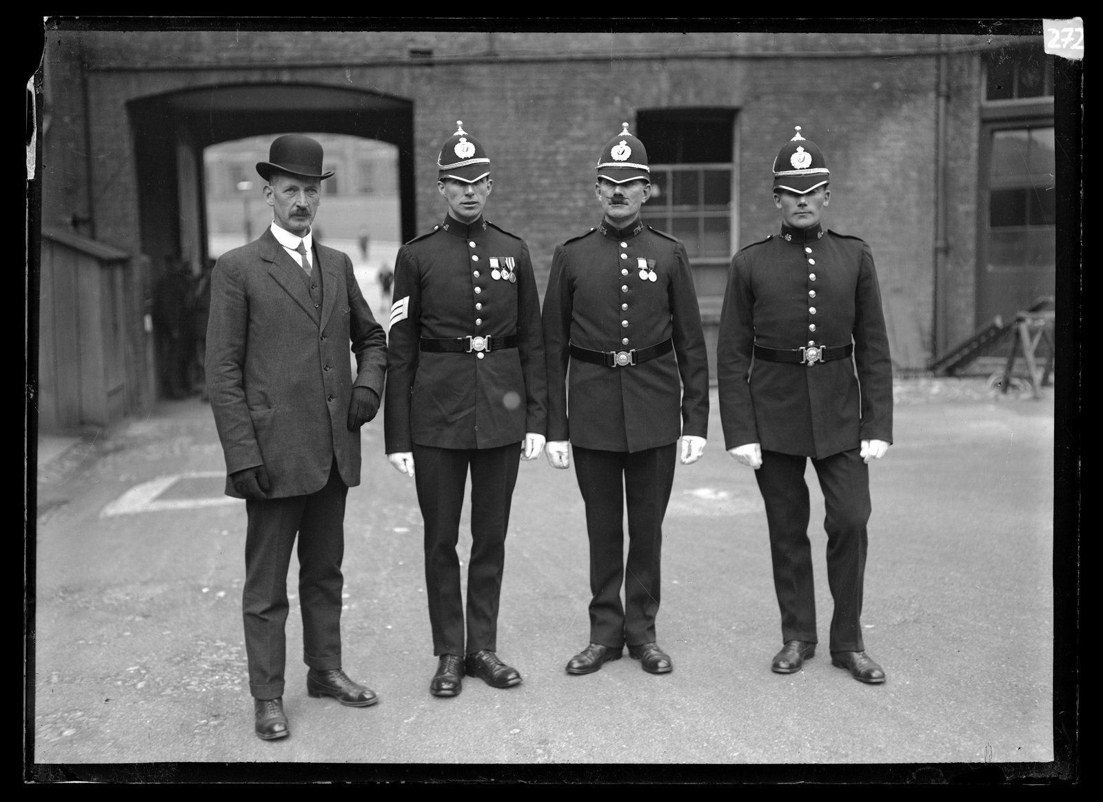 DMP Constables. The force outlasted the RIC. Image: RTÉ Archive, Cashman Collection