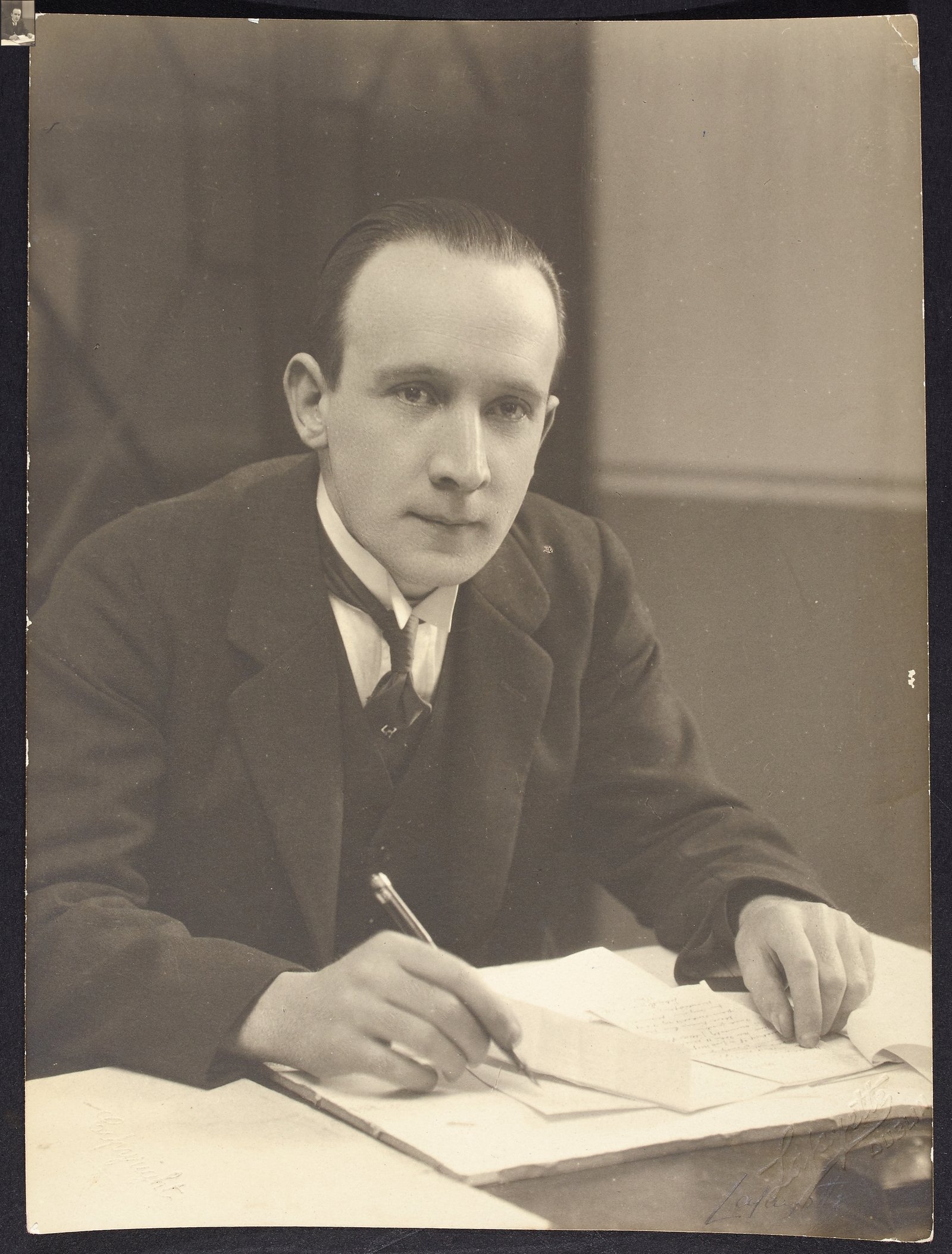 Kevin O'Higgins. The guards' new political master knew who he wanted as the new commissioner. Image: National Library of Ireland