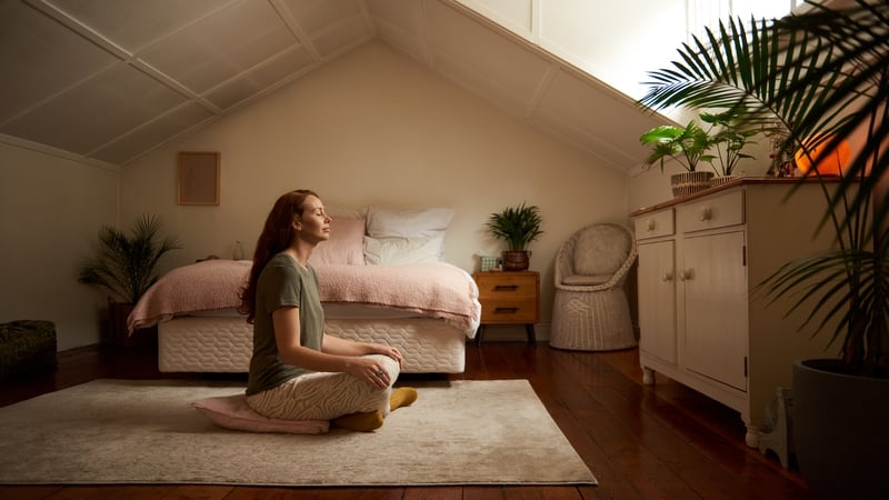 With trauma-sensitive yoga, it's less about nailing an impressive pose than it is about gently reconnecting with the body. Photo: Getty