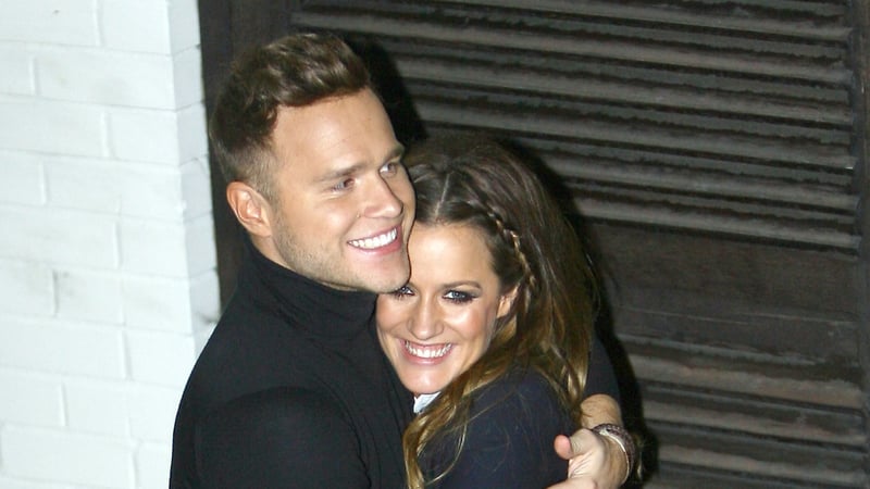 Olly Murs and Caroline Flack