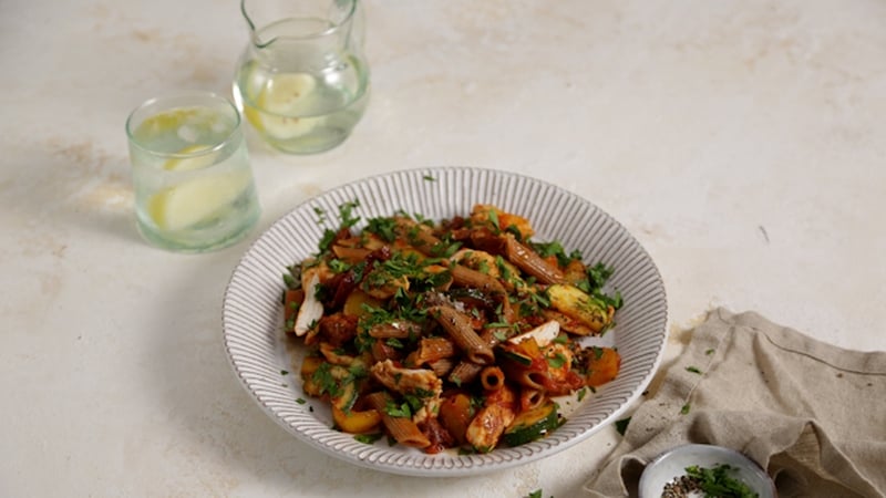 Each serving contains approximately 500 kcal.