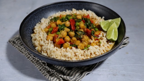 Arlene Molloy's veggie korma with chickpeas