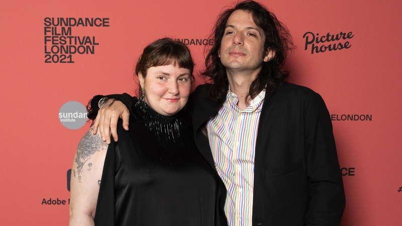 Lena Dunham and Luis Felber