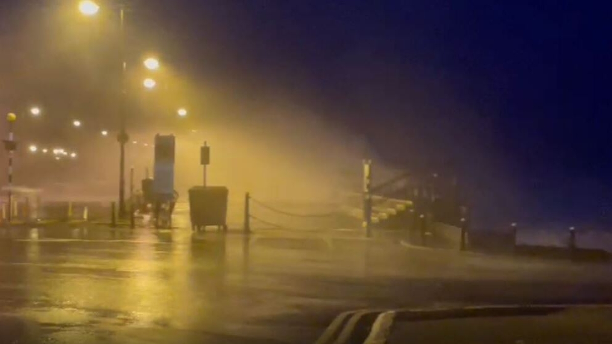 Storm Eunice makes landfall