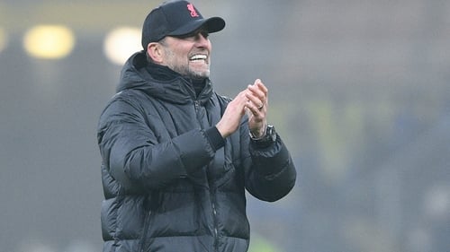 Jurgen Klopp's side trail Premier League rivals Manchester City by nine points but have a game in hand