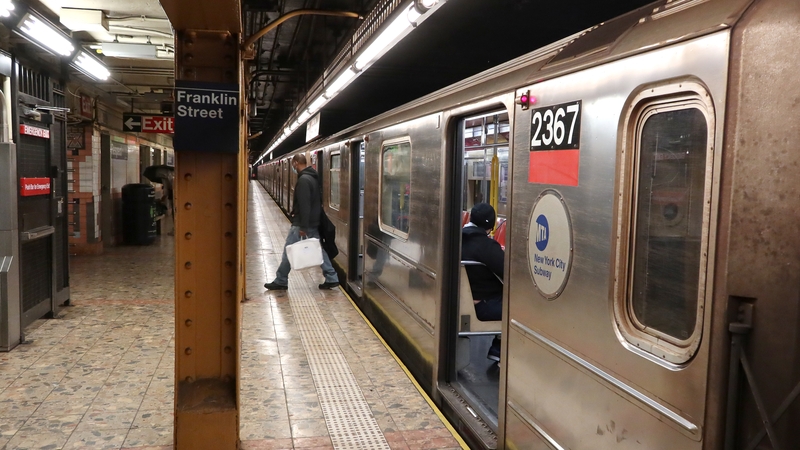 Police officers and social workers have been instructed to remove anyone sheltering inside train cars and on station platforms (File pic)