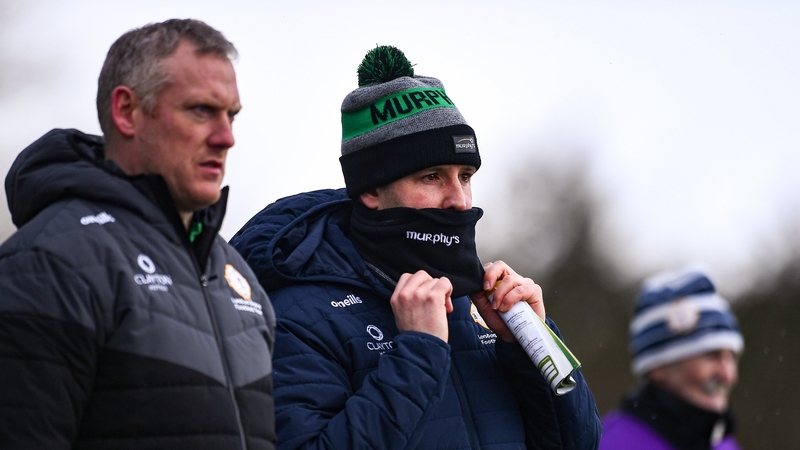 London manager Michael Maher (C) during the win at the Connacht GAA Centre of Excellence