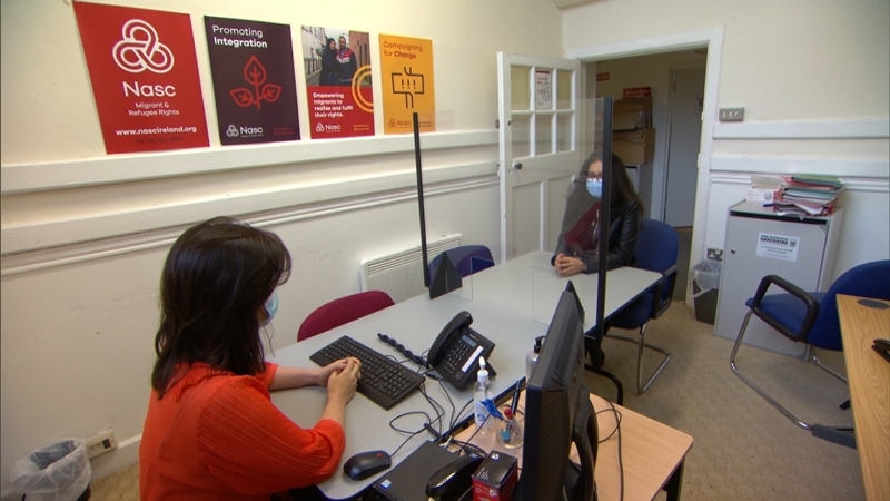 Soraya Ibrahimi (R) at the Nasc