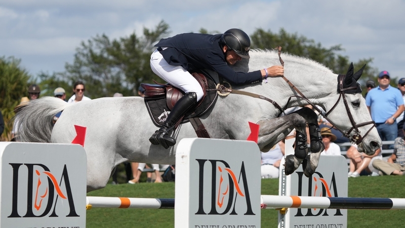 Bertram Allen and Harley vd Bisschop (Photo: Sportfot).