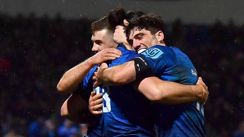 Jimmy O'Brien (r) and James Lowe (c) will link up with Ireland