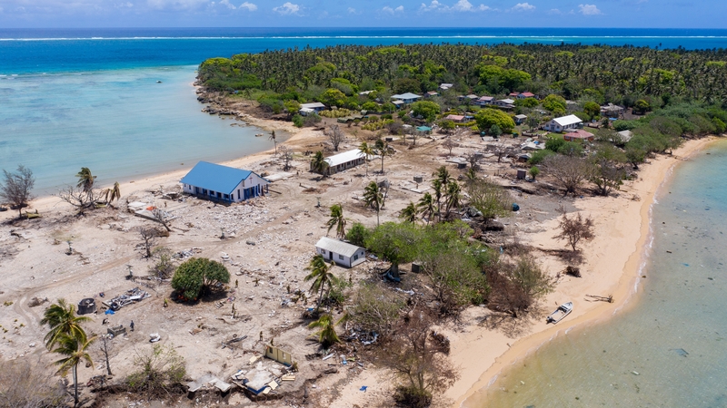 The 15 January eruption was so powerful it caused a tsunami that flooded coastlines around the Pacific