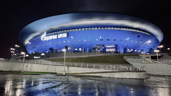 The Gazprom Arena is pencilled in to host the Champions League final