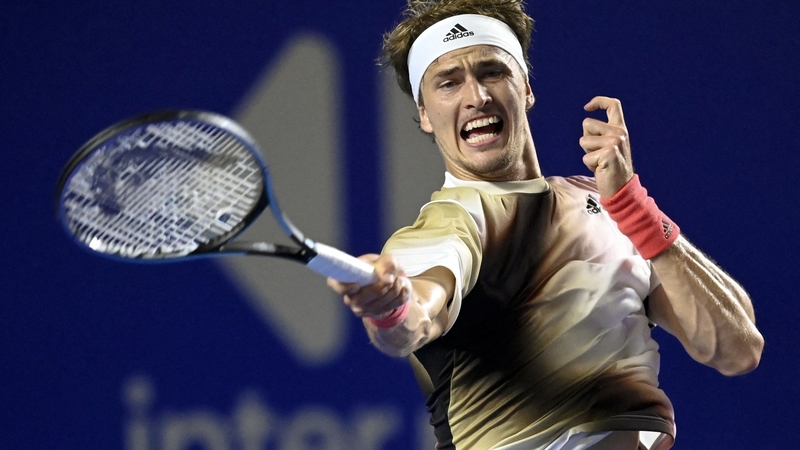 Alexander Zverev was the defending Mexican Open champion