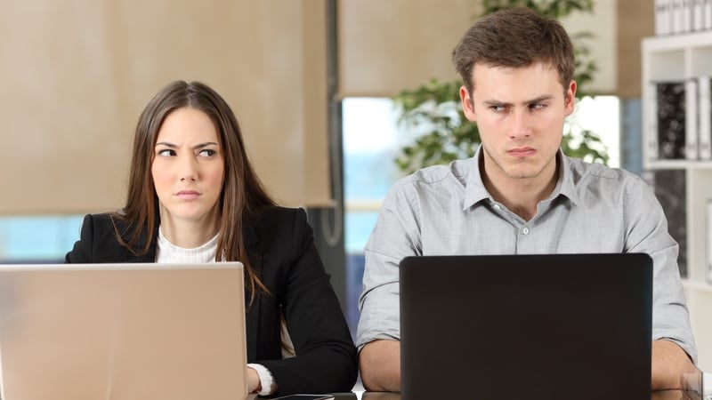 'Co-workers at a similar professional level can be seen almost as "work-spouses" for emotionally challenging times.' Photo: Getty Images