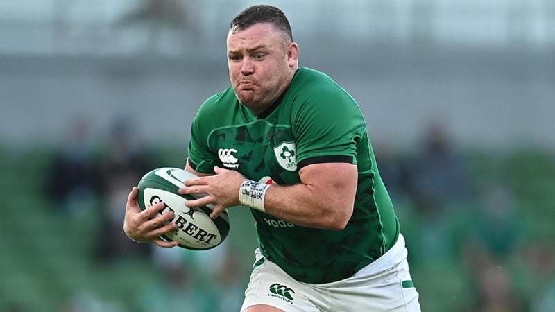 Dave Kilcoyne hasn't been involved in the Irish match-day squad so far