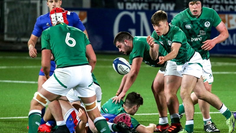 Scrum-half Matthew Devine is back for Ireland