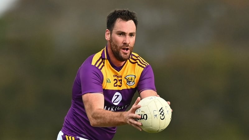 Daithí Waters played over 100 times for Wexford.
