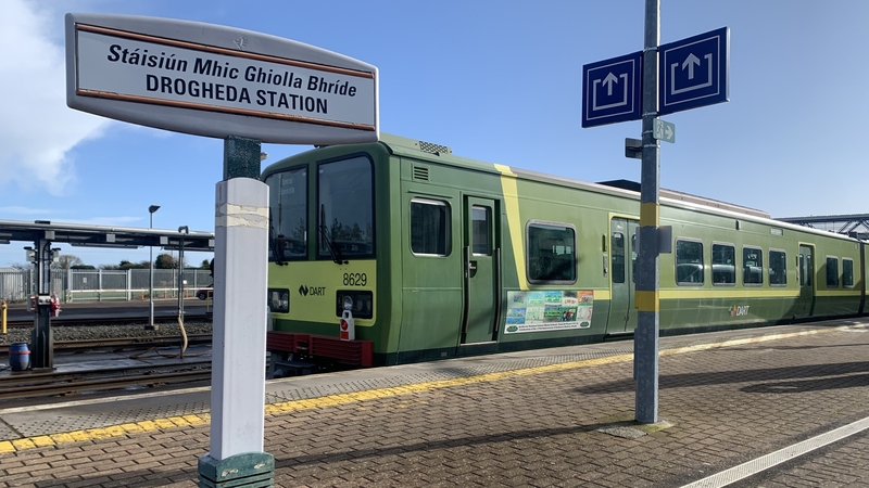 The extension of the DART to Drogheda is part of the DART+ programme