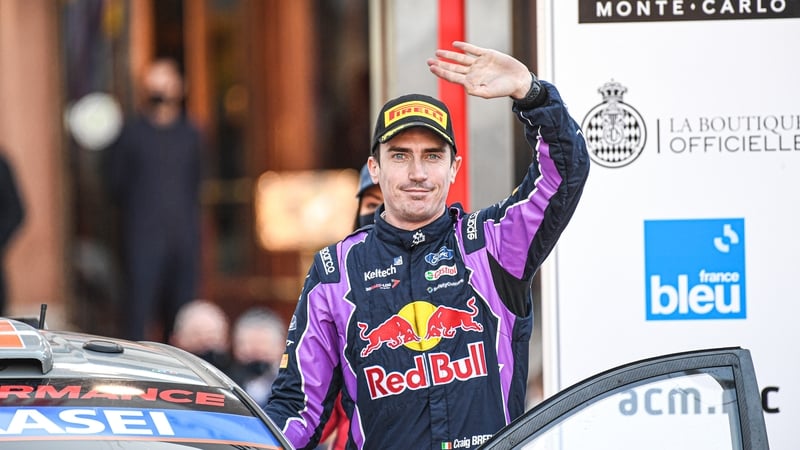 Craig Breen was able to celebrate a podium finish last time out.