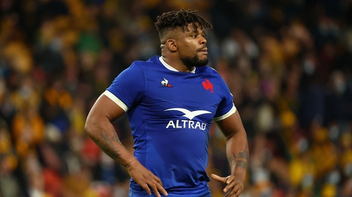 Jonathan Danty replaces the injured Gabin Villiere in the French starting side