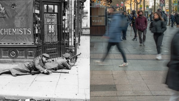 Henry St in 1922 and 2022