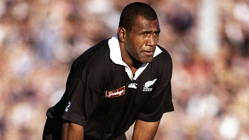 Joeli Vidiri in action for New Zealand against England at Eden Park back in 1998.