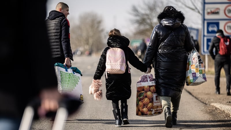 More than 2,500 Ukrainian refugees have arrived in Ireland so far