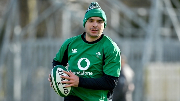 James Lowe will win his 10th cap on Sunday