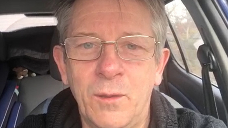 Brendan Murphy is making his way out of Ukraine with his family